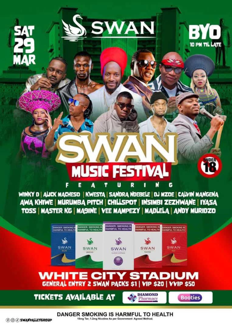 We are coming to you live at the Swan Valley Launch headlined by Winky D at White City Stadium from 10am till late😍💃🏾🔥I am sooo excited🥹♥️ 

#swanvalleylaunch