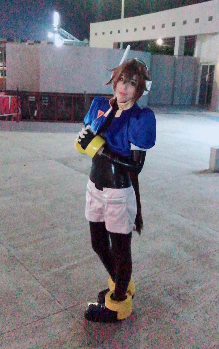 Hello 💙 #エール #aile #megamanzx #megamanzxadvent #cosplay