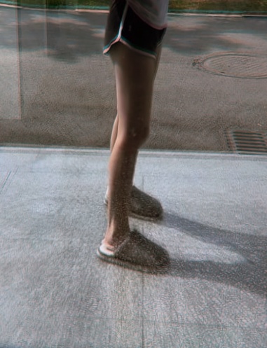 穿真理褲的腿，是放到肩上還是夾在腰間？
#按讚轉推更多福利