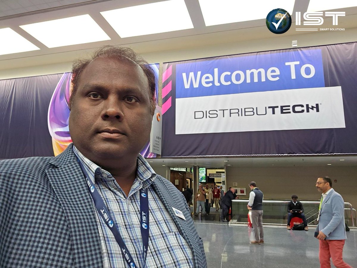 iSpatialTec's tweet photo. Excited to join #DISTRIBUTECH 2025 in Dallas! Connecting with utility leaders, @Esri & partners to drive the future of energy. Discussing Smart Grids, AI, IoT, Location Intelligence & more! Proud to represent @iSpatialTec . #Utilities #DigitalTransformation https://t.co/r4rBZSA5Tk