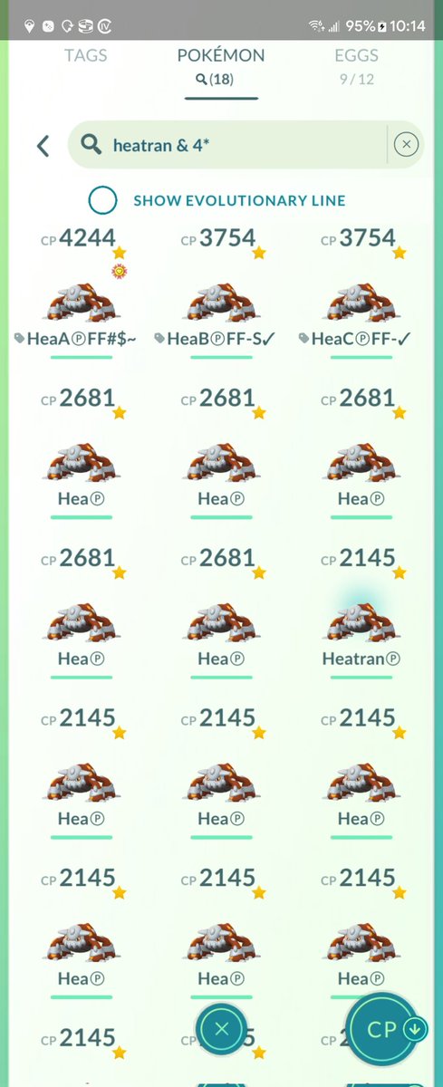 Does anyone have more 100% Heatran?