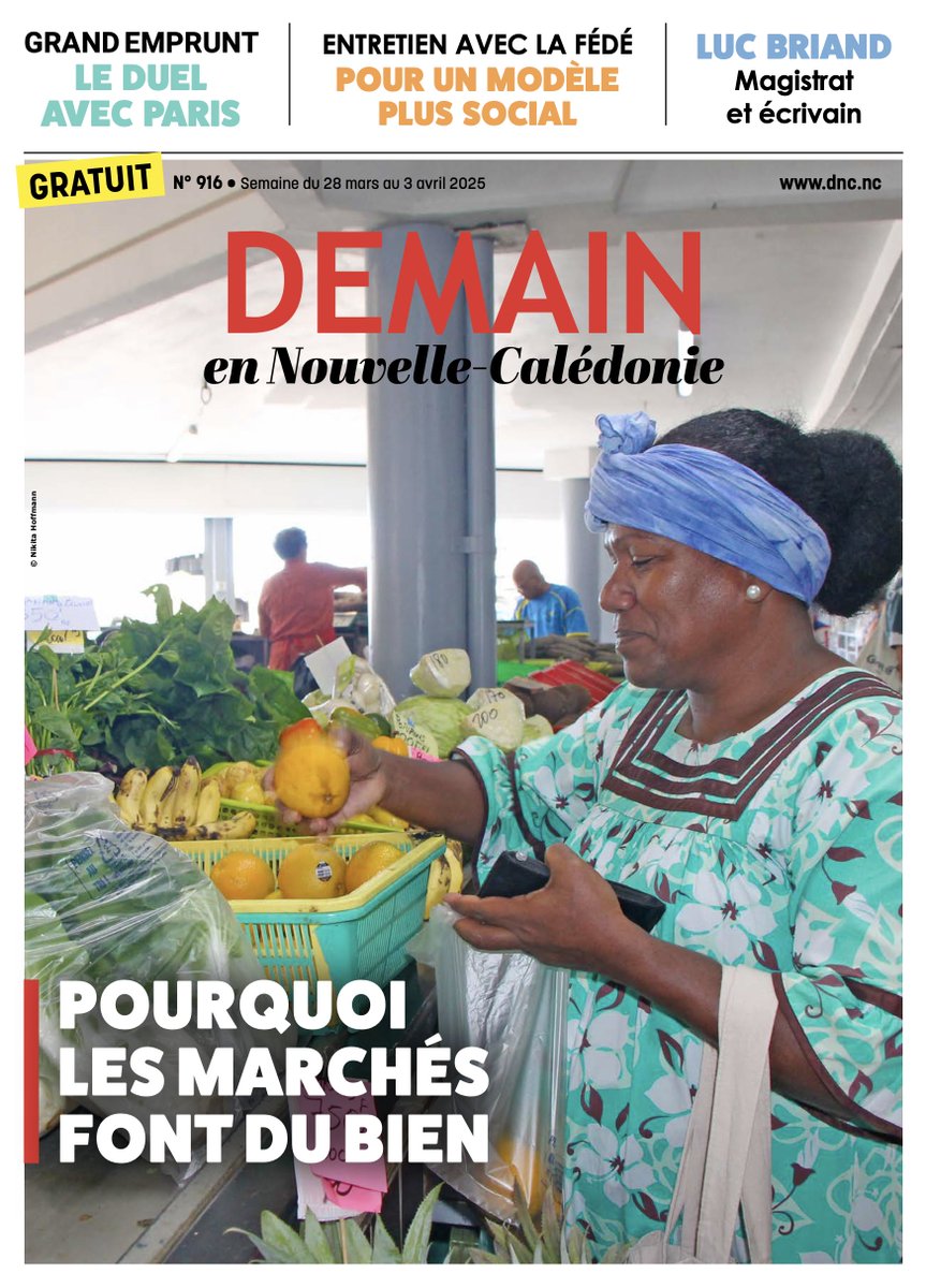 🥑🥦🥭 DNC s’intéresse cette semaine à la vitalité des marchés.
En dépit des difficultés rencontrées durant les émeutes, ils sont de plus en plus nombreux à s'inscrire dans le paysage calédonien. Ce, malgré la baisse du pouvoir d'achat des consommateurs. ⤵️