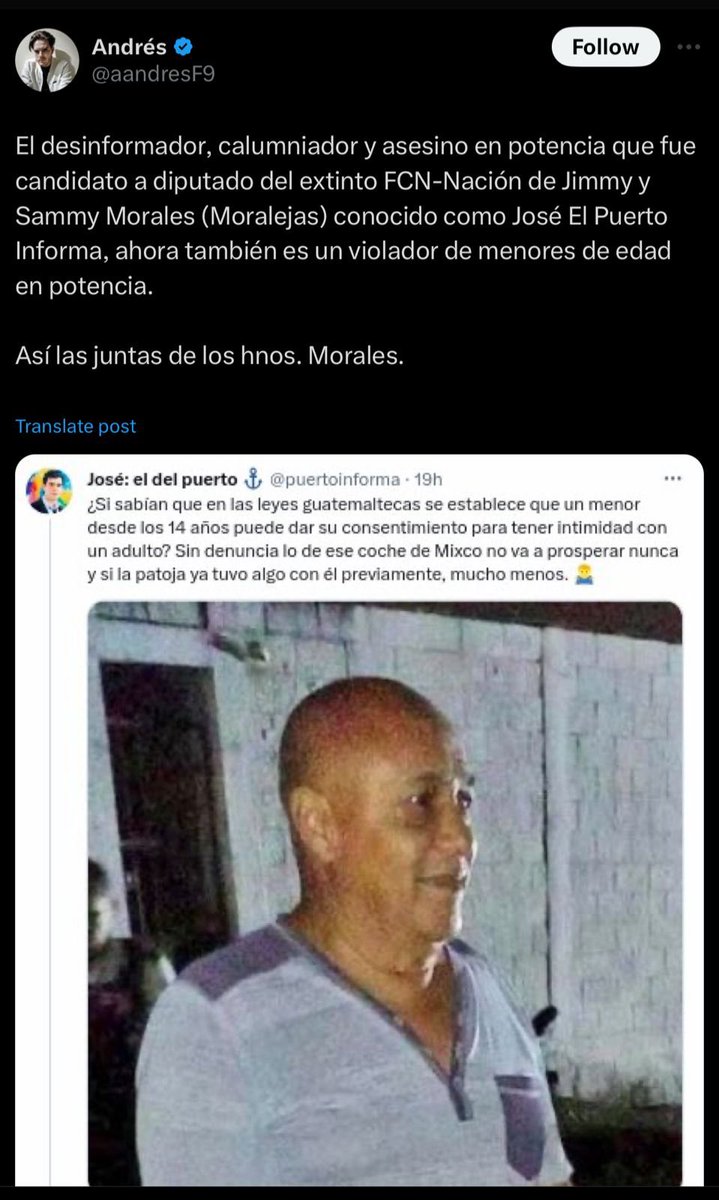 mazariegos95's tweet photo. @JosePuertoGT Como vos hace un par de años GRANDÍSIMO ESTÚPIDO https://t.co/b7QQAFWZf2