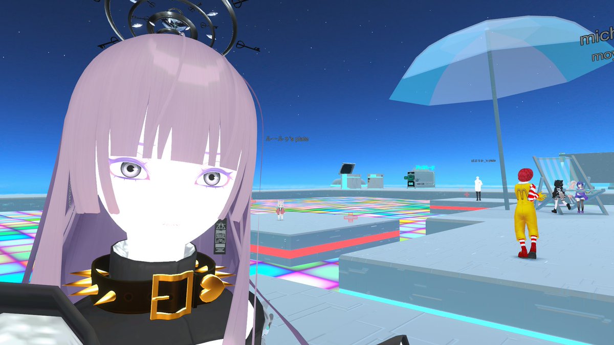 25ma___'s tweet photo. ちょっと前に行ったゲームワールド!
せまりくる壁、降ってくる隕石、
毒エリアになったり
バカンスエリアになったり(?)、
色々あっておもしろかった!
運良く優勝もできました✌️👑
#ProbabilityLabs
#マリーのVRC記録 https://t.co/dKLprwFPOb