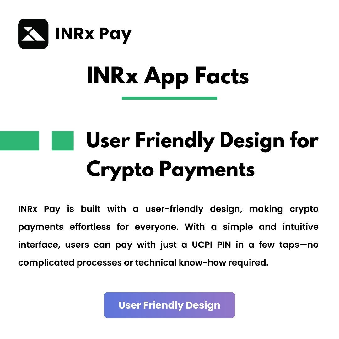 inrxpay's tweet image. Crypto payments made easy! 🚀 With INRx Pay’s user-friendly design, just enter your UCPI PIN and pay instantly—no hassle, no confusion. Ready to experience seamless transactions? 💳💡
.
.
#INRxPay #CryptoPayments #UserFriendly #SeamlessTransactions #CryptoMadeEasy #FastPayments