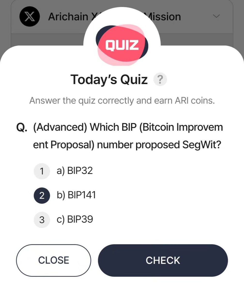 🔥 Ari Wallet quiz answer !
🗓️ 27.03.2025

🎯 Answer : ( B ) 
✅ Daily Check in 
👉 Daily Quiz

$BOI
<a href="/Boithebear/">Boi</a>