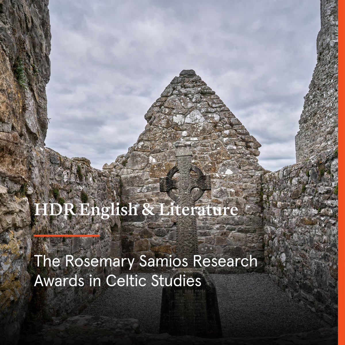 The Rosemary Samios Research Awards in Celtic Studies support postgraduate students or academic staff and their research in Celtic Studies. Apply by 24 April. sydney.edu.au/scholarships/b…