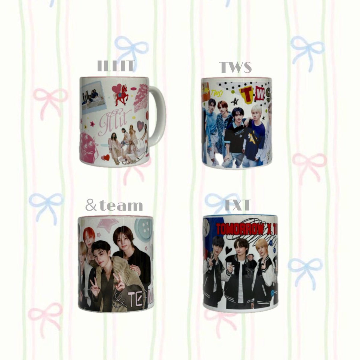 Wonderk_Nagoya's tweet photo. ♡新商品のお知らせ♡
・ILLIT
・TWS
・&TEAM
・TXT
の、マグカップが新入荷しました♪♪
みなさまのお越しをお待ちしております🐰💗
#韓流商店
#名古屋大須韓流商店
#ワンダケイ
#wonderk
#원더케이 https://t.co/QXBzJ4QDkf