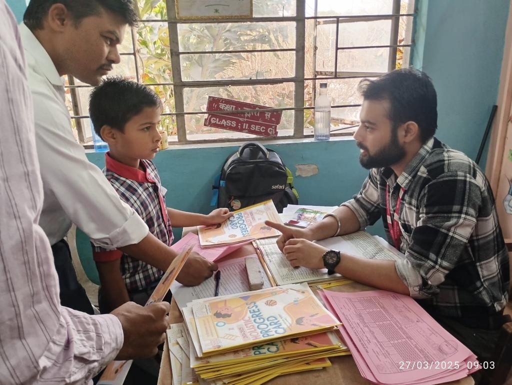 kv2_afspune's tweet photo. "Parents of Class 1 & 2 receiving Holistic Report Cards, capturing their children's overall growth���academics, skills, and well-being! 📚✨ A step towards comprehensive learning and development. #HolisticEducation #StudentGrowth #FoundationalYears"
@KVS_HQ @KvsMumbai https://t.co/kMcJL3zszd