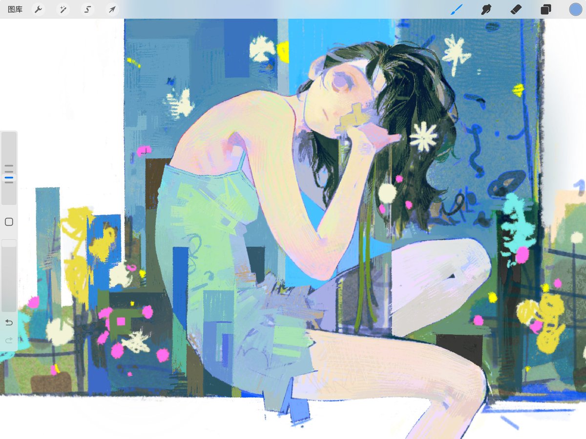 joshimi_'s tweet image. #commission progress do not use