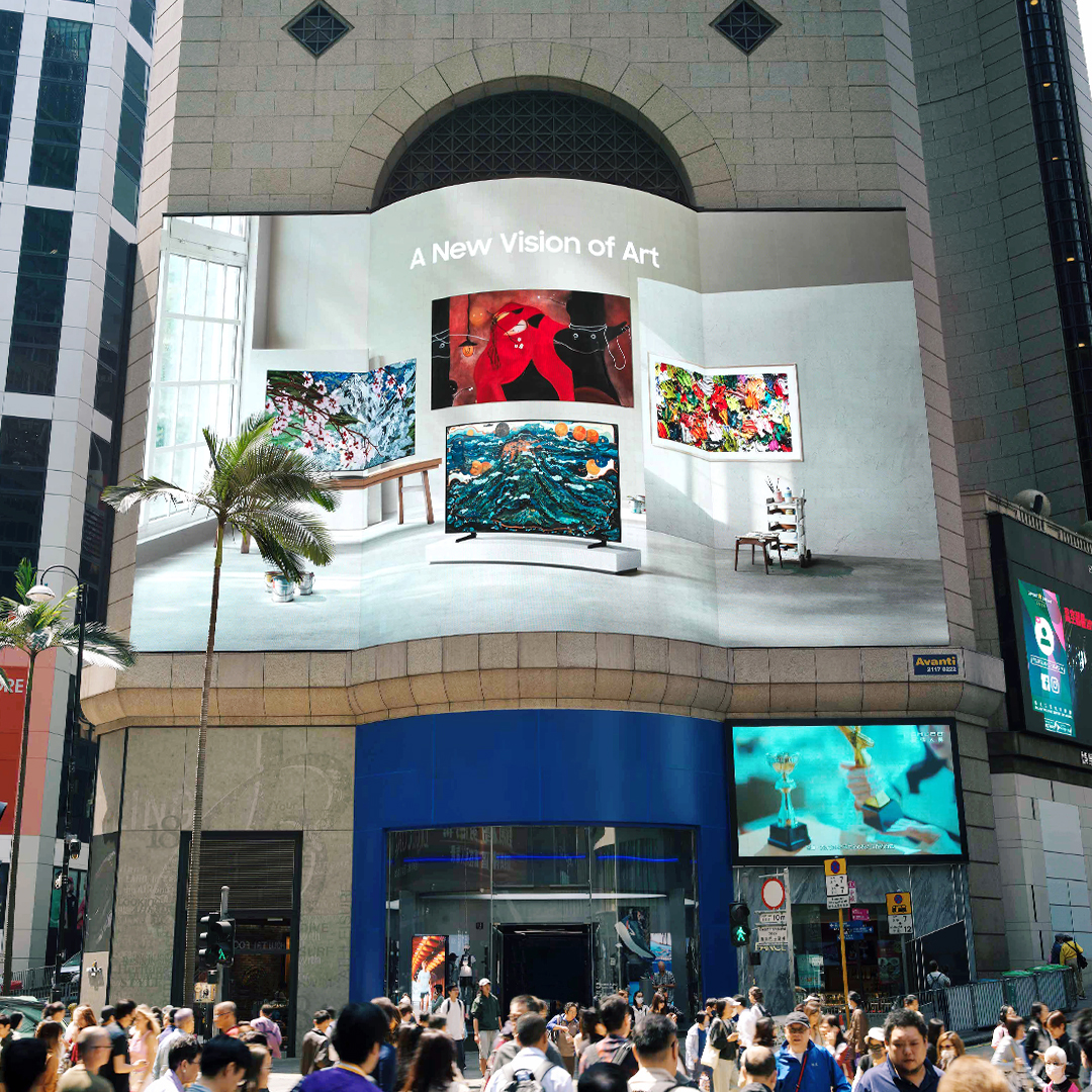 Samsung Art TV sparks at <a href="/ArtBasel/">Art Basel</a> ✨ A variety of Samsung Art TV experiences truly illuminates throughout Hong Kong.
Check out new art inspirations with a New Vision of Art. 🔥

#SamsungArtTV #TheFrame #NeoQLED #QLED #MICROLED #FrameTV #SamsungArtStore #Samsung