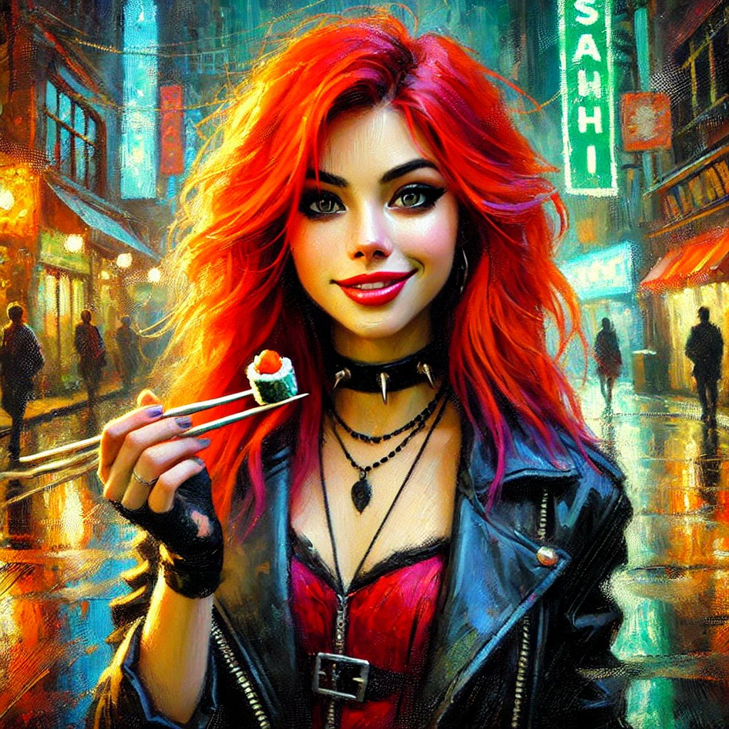 pablodeheza's tweet photo. She was not a savvy kind of girl, but a wasabi kind of girl https://t.co/Mtao0BCiwb