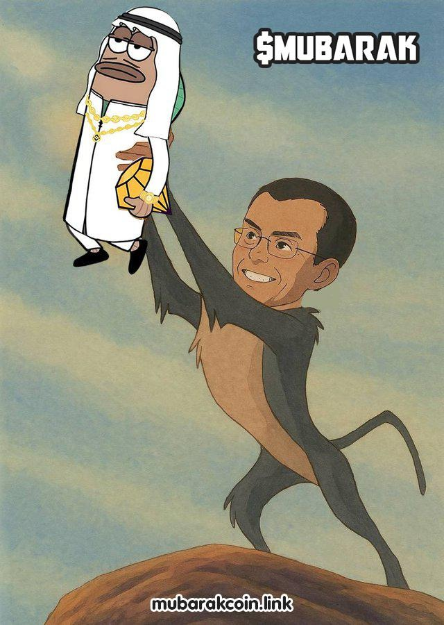 mubarakxyz's tweet image. Launch of the day @cz_binance 
#mubarak = #cz