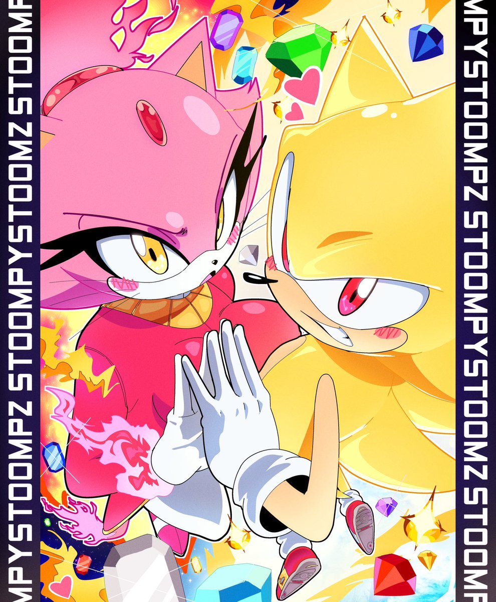 stoompystoompz's tweet photo. NEW POST! Blaze X Sonic 
-
#SoniTheHedgehog #SonicTheHedgehogfanart https://t.co/Zev5PIEkew