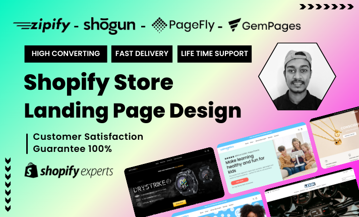 Get a high-converting Shopify dropshipping store!!
Starting from $30
Order now: fiverr.com/s/YRarVwl

#shopifytemplate #pagefly #gempages #shogun #zipify #landingpage #productpage