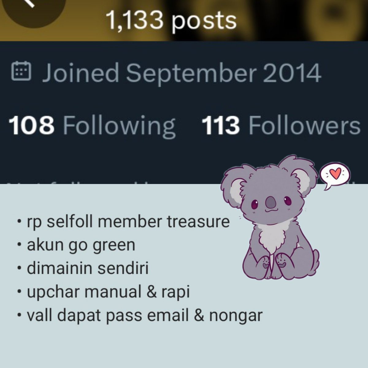 Rrumi • mention after dm tweet media