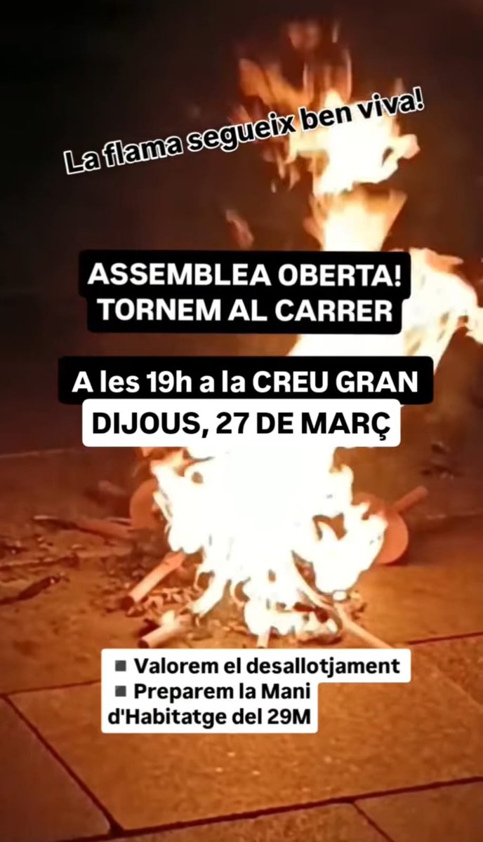 Accio reaccio ni un pas enrera