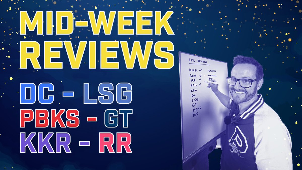 CoachHesson's tweet image. Mike Hesson's MID WEEK IPL REVIEW - #DCvLSG #GTvPBKS #RRvKKR youtu.be/dqR_ILrmOzM?si… via @YouTube