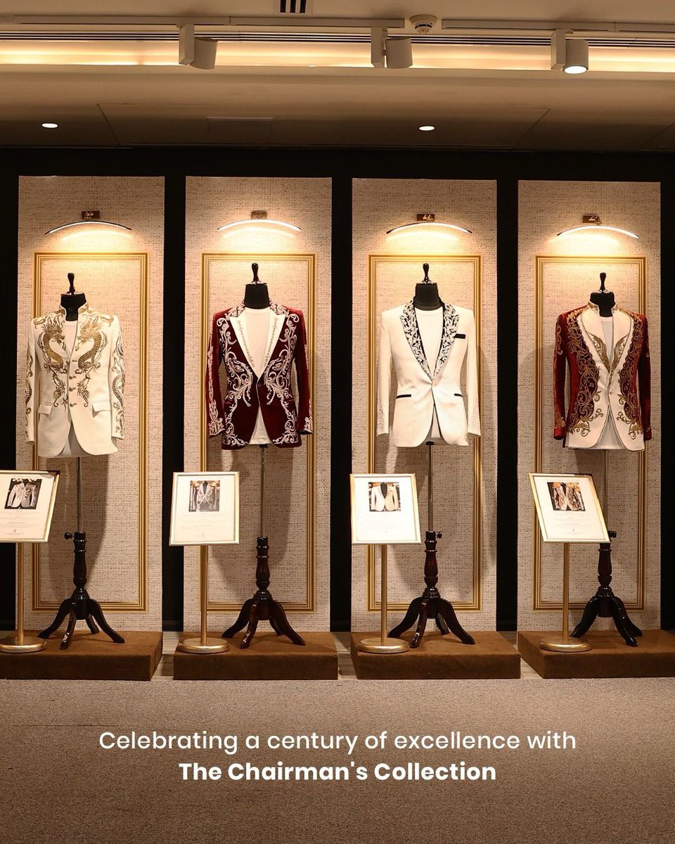 parkavenueindia's tweet photo. Raymond marks a century of excellence with The Chairman @SinghaniaGautam Collection, a celebration of heritage, craftsmanship, and an enduring legacy.
#Raymond100 #ChairmansCollection #GautamSinghania #Menswear #Ethnix #RaymondTheCompleteMan #Raymond #ParkAvenue https://t.co/4G4iysVAMt