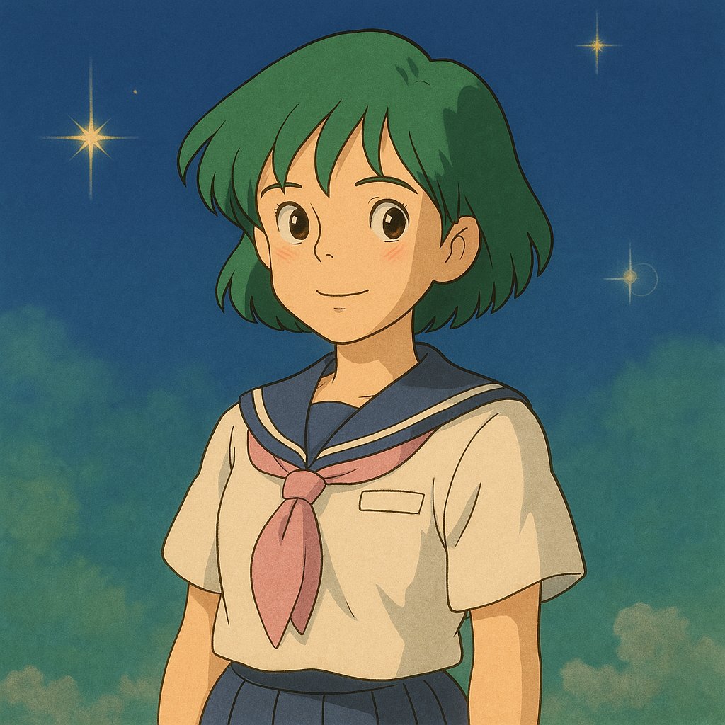GM. Ghibli style