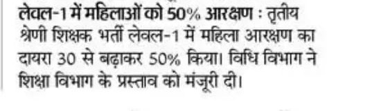 सरकार का यह निर्णय कभी छात्रहित में नहीं है
 
समानता की बात को सरकार चुनाव में सबसे पहले क्यों नहीं प्रयोग करती?

2009 में राजस्थान हाई कोर्ट ने नगर निकायों में 50% महिला आरक्षण को रद्द कर दिया था और इसे 33% पर सीमित किया था। यह एक मिसाल है कि कोर्ट ऐसी नीतियों को रद्द कर सकता है