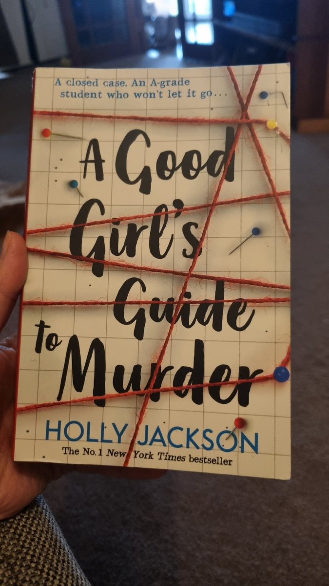 Book 18, 2025: A Good Girls Guide to Murder by Holly Jackson. My first YA in ages and it was gripping,  edge-of-your-seat stuff. Loved the passion and methodical nature of Pip and the twists and turns. 4.5 stars