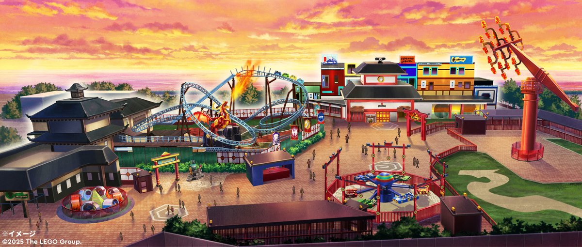 LEGOLAND_Japan's tweet image. ◆◇◆◇◆◇◆◇◆◇◆◇◆◇◆
2⃣0⃣2⃣7⃣ 春､世界最大級の
レゴ ニンジャゴー･ワールド誕生
◇◆◇◆◇◆◇◆◇◆◇◆◇◆◇

拡張したエリアには､新しいアトラクションやショップ､レストランが登場予定⛩🐲
これからの #レゴランド･ジャパン･リゾートもお楽しみに🌟

#legoland #lego #ninjago…