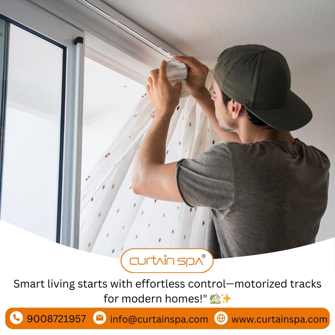 SpaCurtain's tweet image. Effortless Living with Motorized Tracks! ⚡🏡
✨ Visit Us Today to explore our motorized solutions!
📍#12, 24th Main Rd, 2nd Phase, JP Nagar, Bengaluru, Karnataka 560078
📞9008721957
🌐curtainspa.com
📧info@curtainspa.com
#CurtainSpa #MotorizedTracks #SmartCurtains
