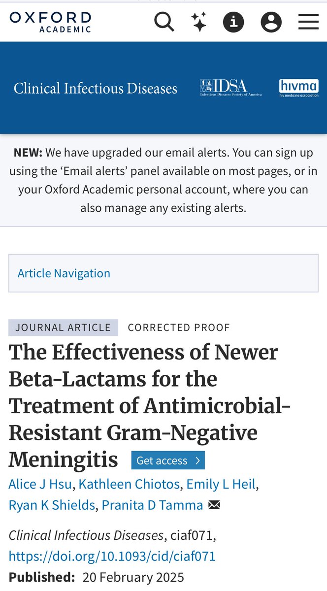 infeccHRUmalaga's tweet photo. Revisión @CIDJournal 🆕#betalactamicos en #MENINGITIS 🧠🧫 #GramNegativos #RESISTENTES:
💉CEFIDEROCOL
💉AZTREONAM/AVI y CEFT/AVI
💉CEFTOLOZANO/TAZ
💉MEROPENEM/VABORB
💉IMIPENEM/RELEB
Datos in vitro🧪y clínicos🧑🏼⚕️y PROS✅ y CONTRA❌de cada uno de ellos
🔗👉🏻https://t.co/dZJmaw8tDA https://t.co/Ci7qOLMrfE