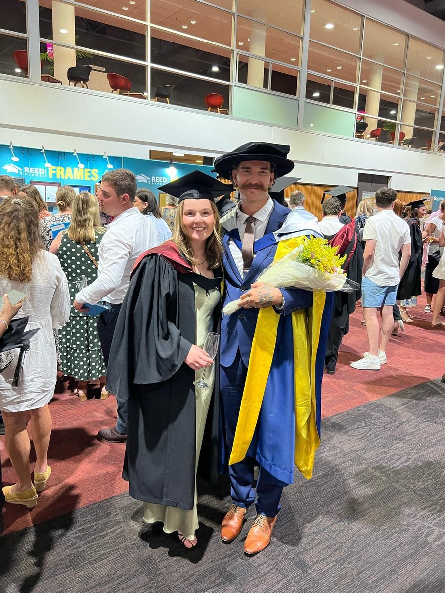 Graduation so nice we got to celebrate twice! 👩‍🎓👨‍🎓
Massive congratulations and happy graduation to Abby and Dr Aidan - what an incredible achievement for two of our very own Active Brain team! 🎉

#ActiveBrainUC #UniCBR #UniCanberra