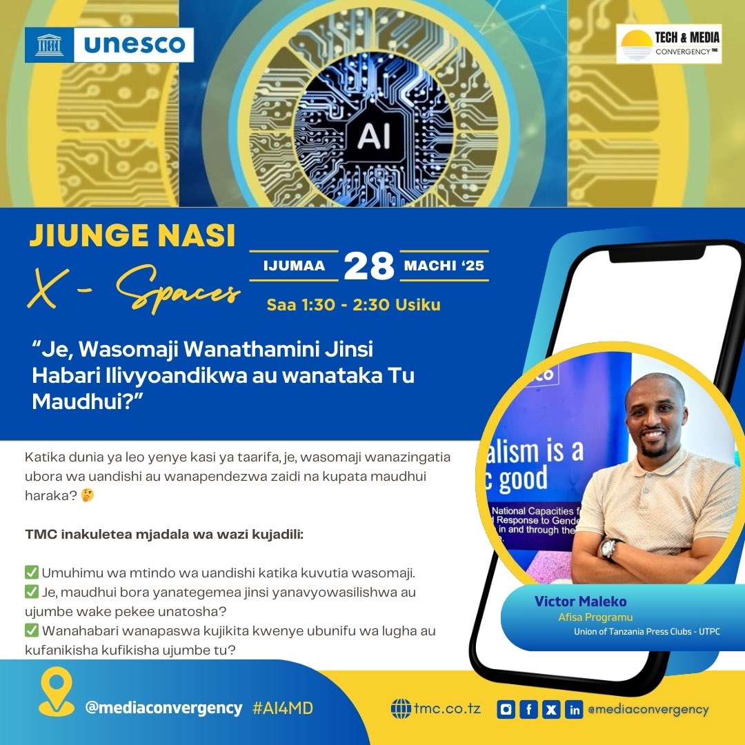 Tech & Media Convergency (TMC) tweet media