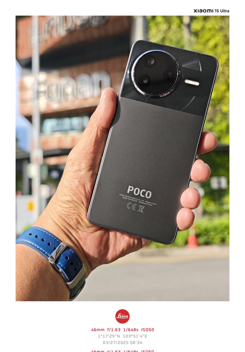 fsenada's tweet image. Unleashed the #POCOF7Pro, whether you’re dodging bullets or scoring goals, the action stays smooth, anywhere, anytime. 🚶‍♂️🔥

#POCOF7Series #POCOF7SeriesLaunch #UltrapowerUnleashed #POCOinSingapore