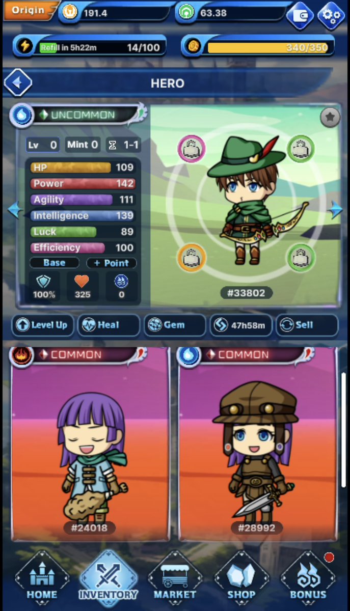 toriniwasan's tweet image. originの方やけど初めてmintが上振れた(ﾟ∀ﾟ)
先人たちが体験してる上振れは汁でますなw

というかこの前のメンテナンスから
めっちゃめちゃ快適にゲームが安定して遊べてる....これはまだのプレイヤーは始めるべきでは？（´-`）
(※earn可能なトークン価値は変動します)
#チェンコロ #bccp #ccp $Z