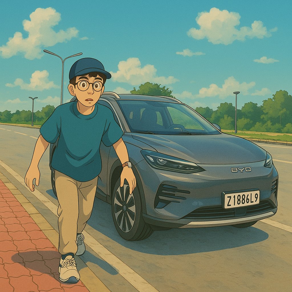 carlo_taleon's tweet image. I bought a BYD Sealion 6 earlier this year. Here's a photo of me with it in Iloilo Sunset Boulevard. 🌇
Put it through 4o and it captures the details so well, could probably still tweak it, but this is already amazing!!