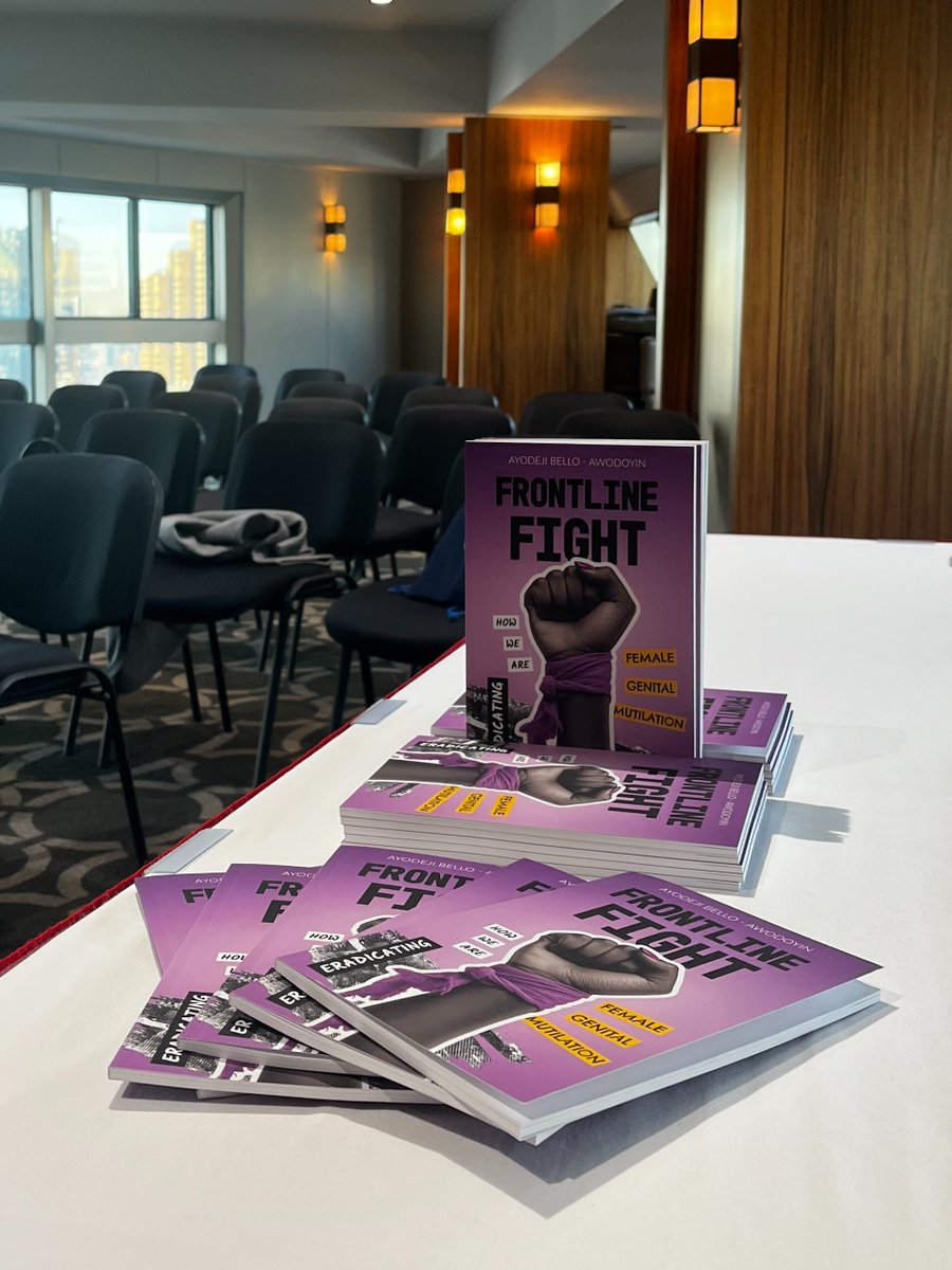 ‼️Frontline Fight by Ayodeji Bello Awodoyin launched at #CSW69 - a no-fluff, evidence-based manual to end FGM for good. 

Built from the voices of 1,000+ frontline women, it’s a step-by-step guide to what actually works:

✅ Grassroots networks
✅ Local media blitzes 
✅