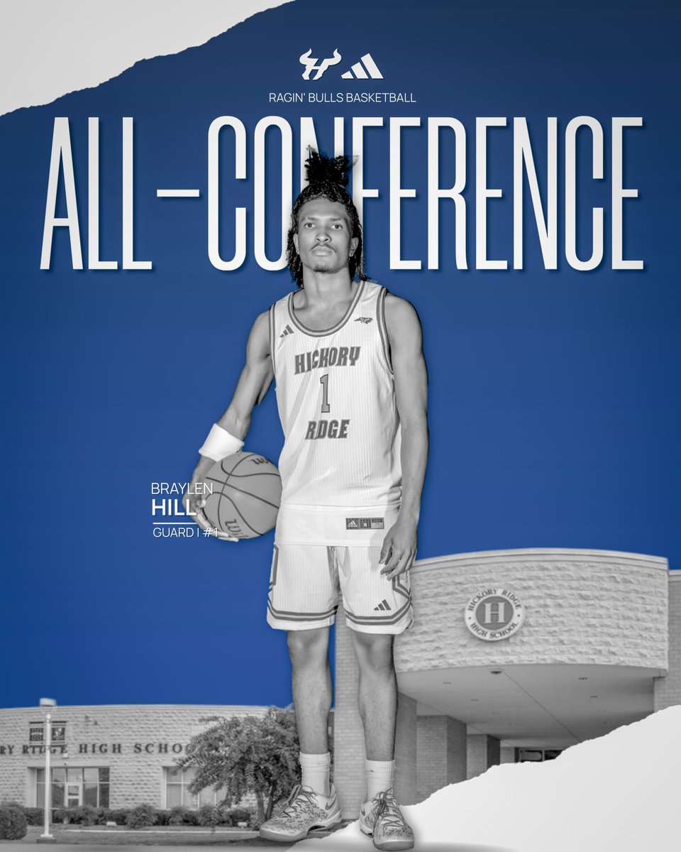 Huge shoutout to all my guys at <a href="/HRHSMBB/">Hickory Ridge MBB</a> for being selected as All-Conference players for the Greater Metro 4A! #BullSpeedAhead <a href="/WilliamsTravien/">Travien Williams</a> @Tyzhir2026 <a href="/Durant10Tyson/">Tyson Durant</a> <a href="/Braylen__Hill/">Braylen Hill</a>