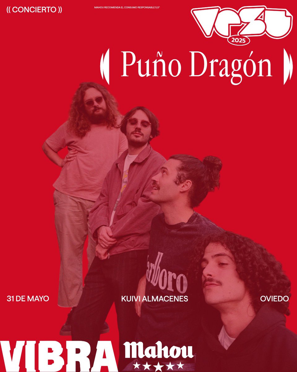 💥🎉 FIESTA VESU 2025 🪩 VESU presenta nueva edición con una fiesta muy especial  con 💚 <a href="/shegomanda/">𝑠ℎ𝑒𝑔𝑜</a> y el concierto <a href="/VibraMahou/">Vibra Mahou</a> de Puño Dragón van a ser los encargados de poner Almacenes patas arriba 🤟😝

🗓️ El 31 de mayo de 2025
🎟️ Entradas 18€ (VESU.es)