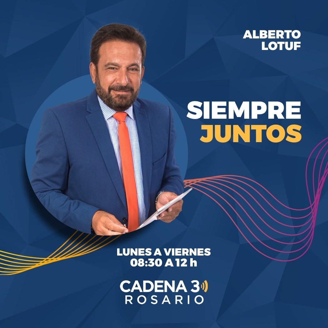 Cadena 3 Rosario (@cadena3_rosario) on Twitter photo Jueves de #SiempreJuntos ☕
👉 Acompañanos hasta las 12 con <a href="/albertolotuf/">Alberto Lotuf</a> y el equipazo que te alegra e informa la mañana.
FM 100.1 📻 | APP Cadena 3 📱
cadena3.com/rosario Jueves de #SiempreJuntos ☕
👉 Acompañanos hasta las 12 con <a href="/albertolotuf/">Alberto Lotuf</a> y el equipazo que te alegra e informa la mañana.
FM 100.1 📻 | APP Cadena 3 📱
cadena3.com/rosario