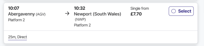 marshomano's tweet photo. @nationalrailenq  @LordPeterHendy @transport_wales An unforgivable example of why the UK Train Ticketing service is deplorable. Your screwing those who are unable to compare ticket prices

Same train. Split out abergavenny to newport and newport to Norwood. £42.20 difference. https://t.co/FWTzv0pXZq