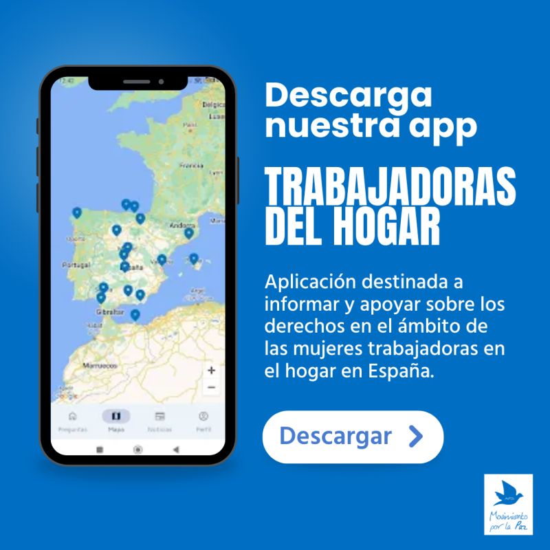 "Trabajadoras del hogar", una aplicación destinada a informar y apoyar sobre los derechos de las mujeres trabajadoras del hogar en España que puede descargarse en Google Play 📲

Más info 👉 bit.ly/4iXTcyE