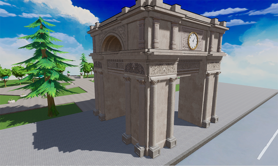 artemcom1 (@artemcom) on Twitter photo The Triumphal Arch of Moldova. Recreated in <a href="/_p12_/">Project Twelve</a> Gpark editor. arcana.p12.games/?gameId=20096 The Triumphal Arch of Moldova. Recreated in <a href="/_p12_/">Project Twelve</a> Gpark editor. arcana.p12.games/?gameId=20096