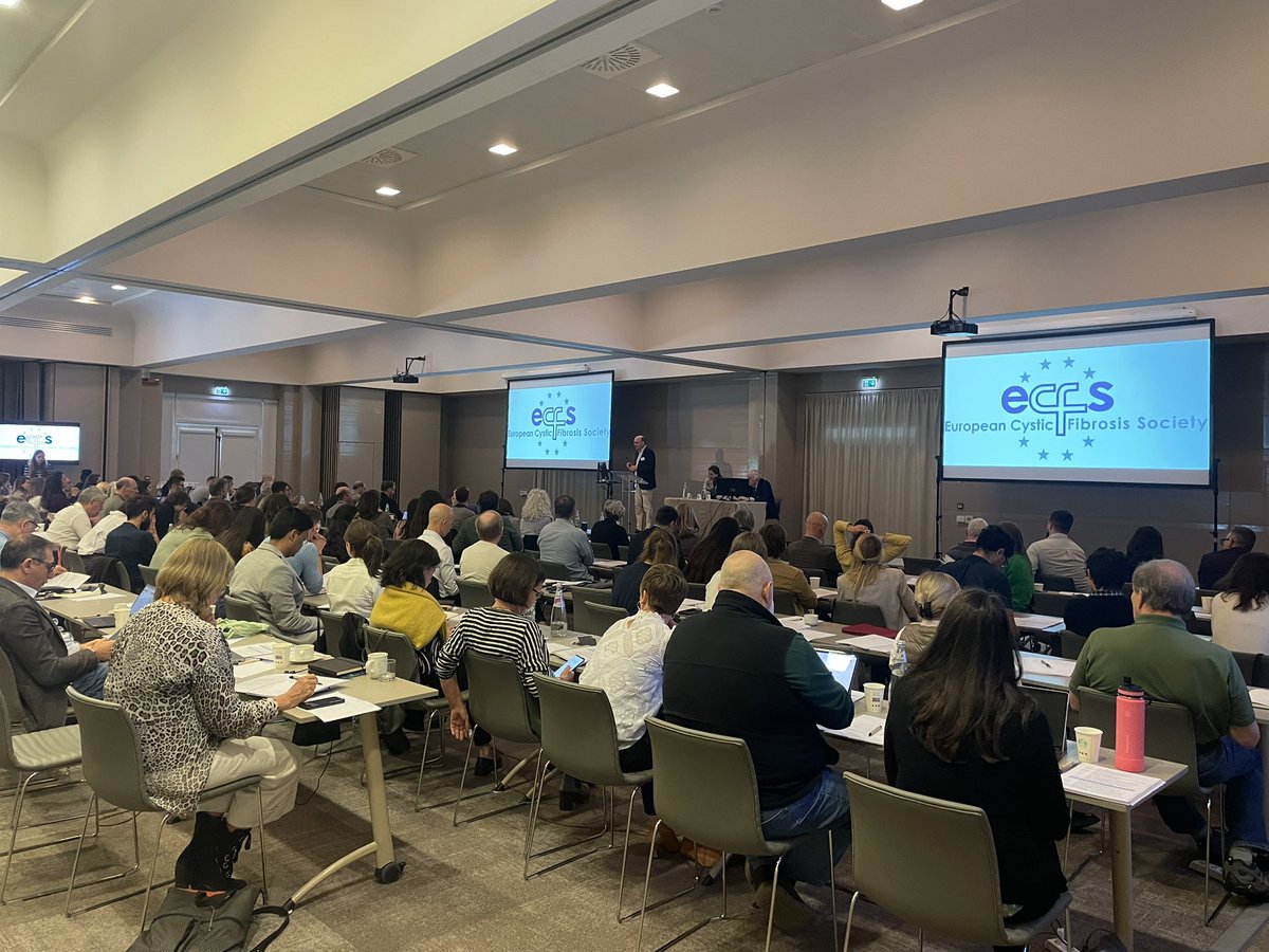 Delighted to be at the <a href="/ECFSConference/">European Cystic Fibrosis Society</a> Basic Science Conference. Lots to learn as a #CF clinician!