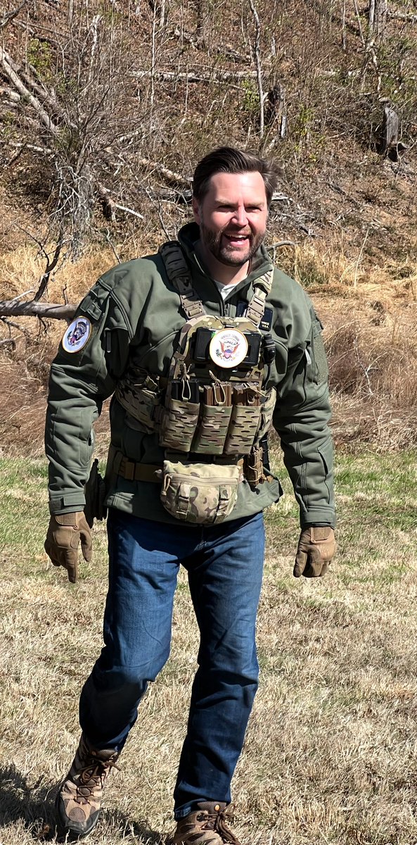 DaveGivey's tweet photo. Vice President JD Vance Warfighter! Getting trigger time with Marines! I chose my fighter! #VP, #sandsprecision, #JDVance, #usmc, #kagwerks, #dockliteultra, #darley, #chooseyourfighter, #vicepresident, https://t.co/UvAXreDJ1M