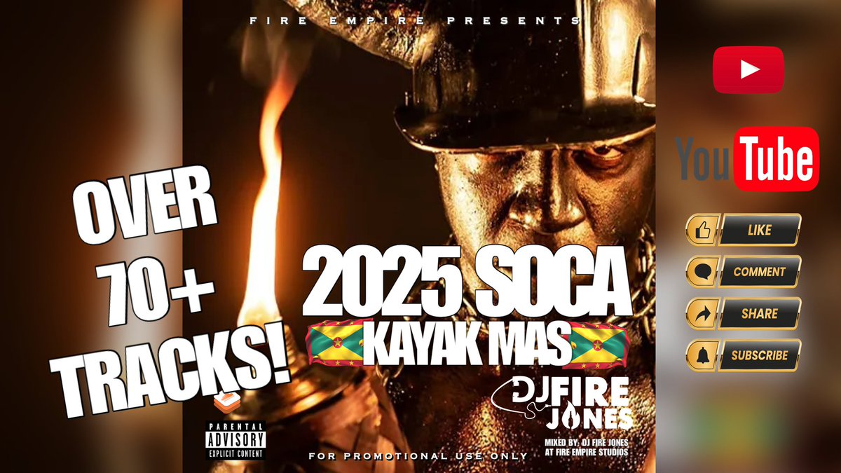 2025 KAYAK MAS (CARRIACOU, GRENADA) SOCA MIX  - DJFIREJONES🔥📲🔊🎧🔥🇬🇩🇬🇩🇬🇩🇬🇩🇬🇩 youtu.be/75-wkhMsg3s?si… via <a href="/YouTube/">YouTube</a>