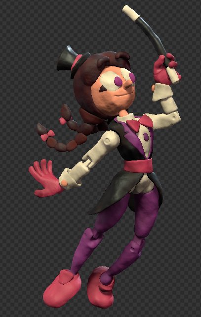 TTGames77's tweet image. A little look into our animation references! Our animator @Wachine_Machine puts these together, and them uses these as a visual guide for the final product. Here&apos;s a small example of that using Miss Merizing&apos;s idle.

#FGC #IKEMEN #gamedev #HandmadeMelee #claymation