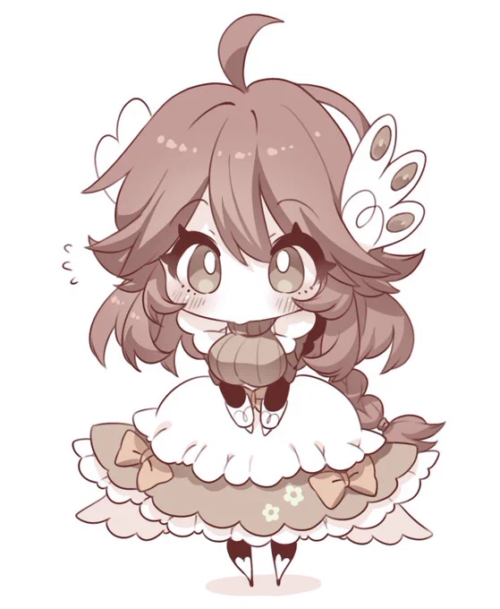 Thank you Her name is Filiet. She is a girl who uses magic and transforms into the form of a beast