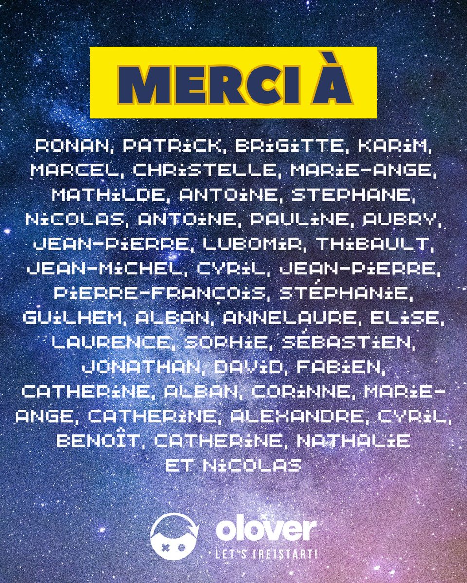 52 400€ validés pour notre la première tranche de notre campagne d'épargne participative ! Merci 🤗
La seconde tranche à déjà démarré, rejoignez vous aussi le projet👇
wedogood.co/olover/
| Gaming responsable 🎮
| Économie circulaire ♻️
| Reconditionnement en France 🇫🇷