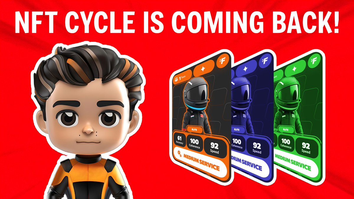 Peptrollgg's tweet photo. Memecoins with crazy tickers, memecoins with REMAKED old memes.. all this stuff not hyped like it was few month ago🔴

All crypto degens now understand that they not interested in "daily runners" anymore. The need something to hold🟢

And one of this projects is #FurmulaF1  - upcoming game on #Solana, with NFTs! You need to build strongest team and cars to participate in races with other players!🎮

Yes, token ( $FURM ) already launched, and think what will happen with him after game launch?! I recommend to check their docs on github! There you will find some hints👀