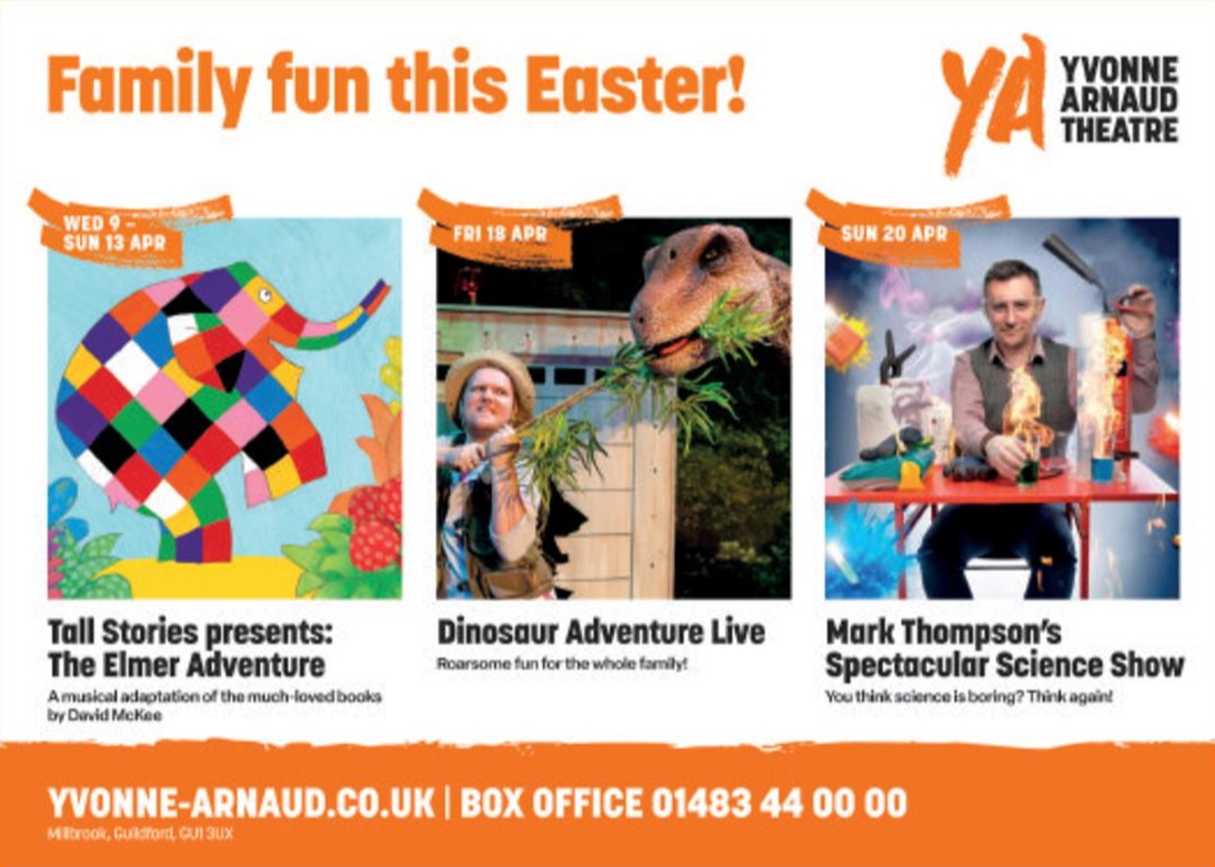 ABC Magazine (@abcmagazineuk) on Twitter photo Introduce your children to live theatre this Easter with some wonderful family shows at <a href="/YvonneArnaud/">Yvonne Arnaud Theatre</a>
Choose your show and book your tickets at yvonne-arnaud.co.uk 🎭 Introduce your children to live theatre this Easter with some wonderful family shows at <a href="/YvonneArnaud/">Yvonne Arnaud Theatre</a>
Choose your show and book your tickets at yvonne-arnaud.co.uk 🎭