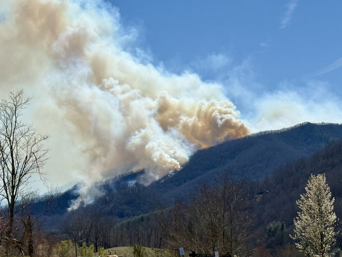 jeremyboone's tweet image. Windstorms, flood and now fire. Cruso has taken a beating in the last 6 months.